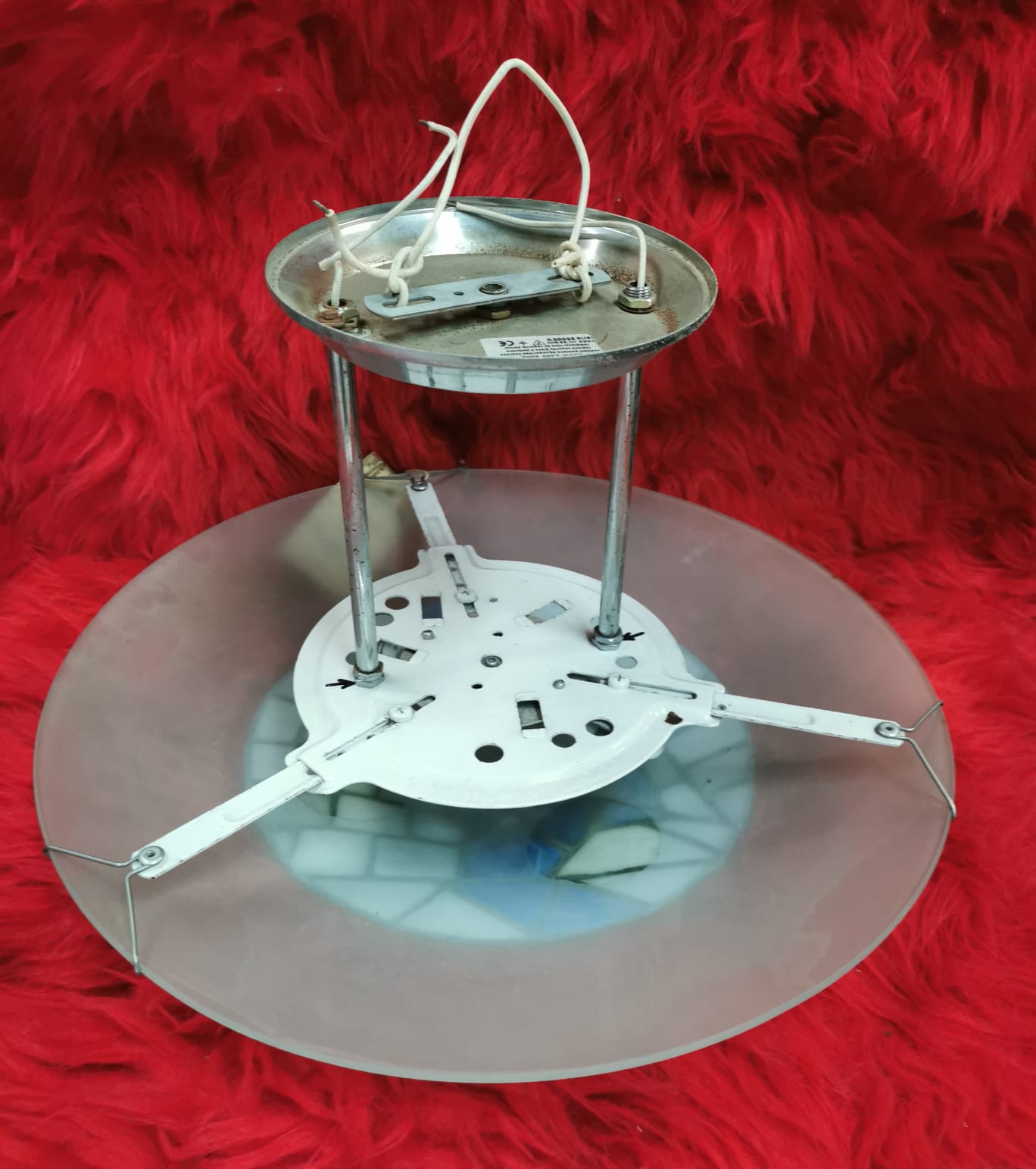 Ref:CT0963 Lámpara Mosaico Azul NUEVO