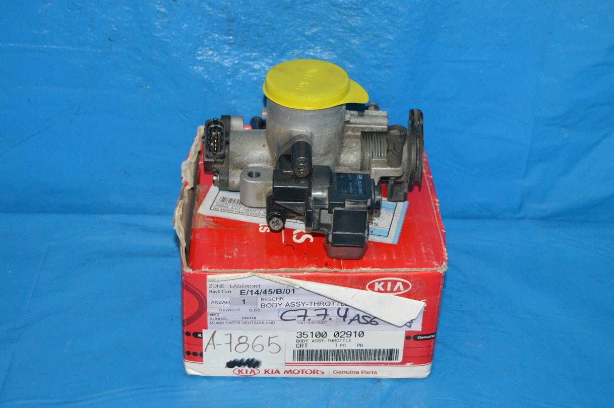 Ref: 3510002910 Cuerpo del acelerador Kia Picanto (2007-2010) NUEVO