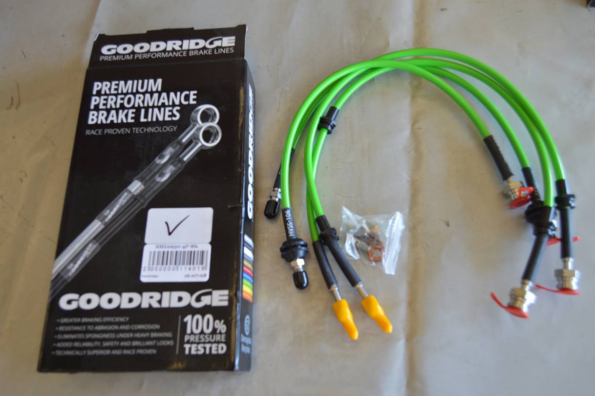 Ref: SME0950-4P-BK Kit de mangueras de freno Goodridge Mercedes NUEVO