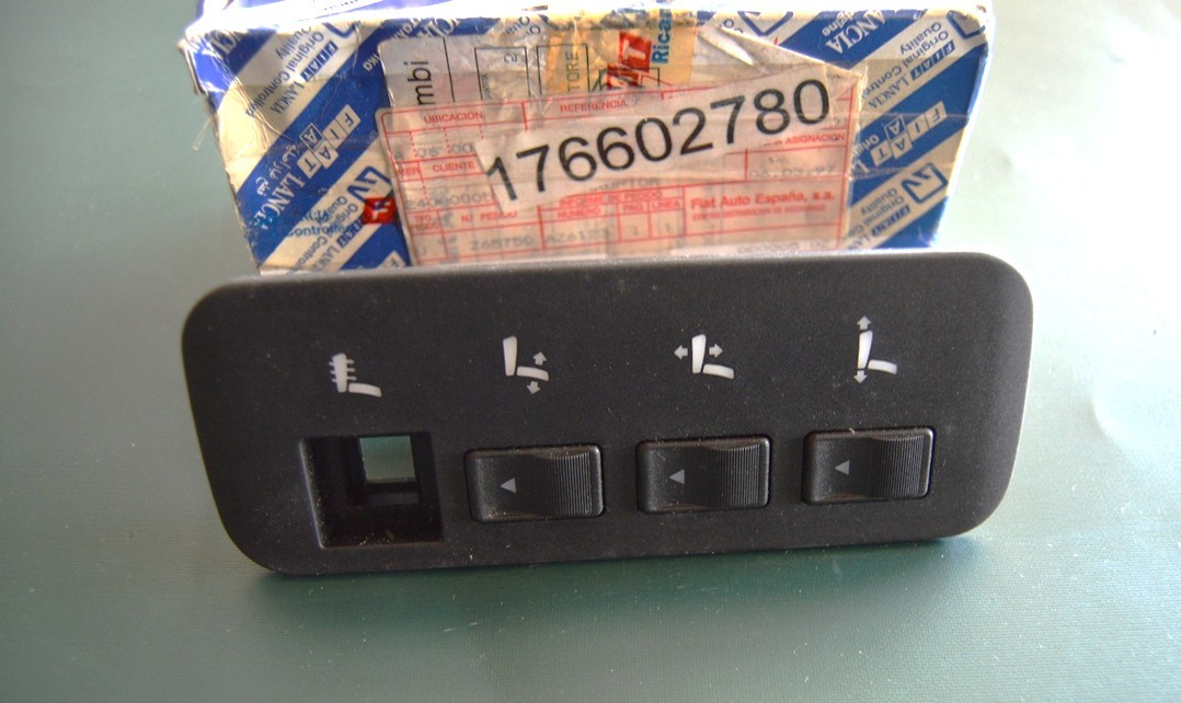 Ref: 176602780 Interruptor Banco Delantero Izquierdo – Fiat, Lancia NUEVO